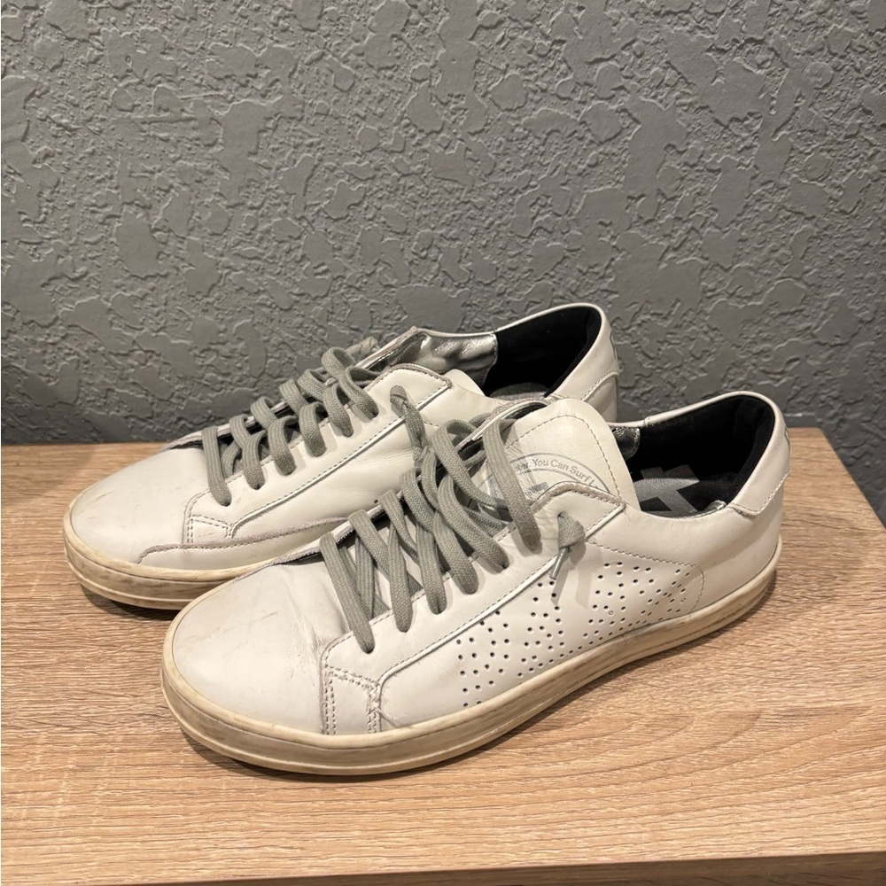 P448 John Mixed Leather Sneakers Wmn’s 7